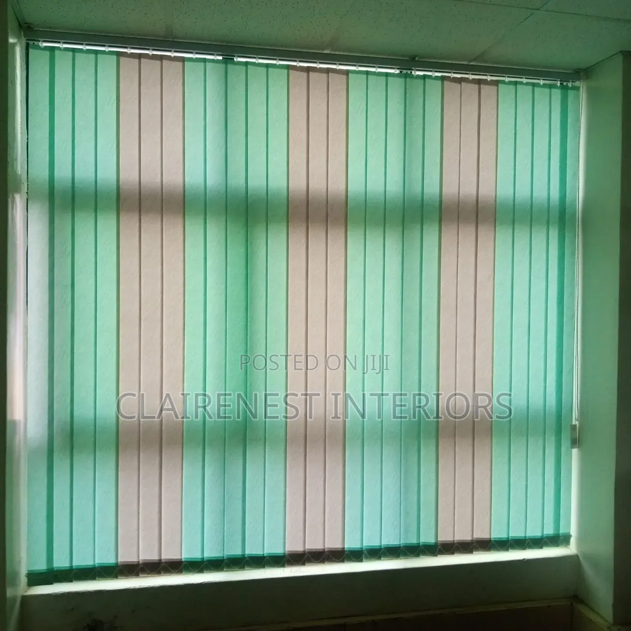 Style Meets Privacy Vertical Office Window Blinds
