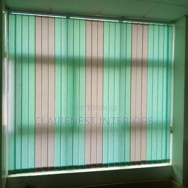 Style Meets Privacy Vertical Office Window Blinds - thumbnail 2