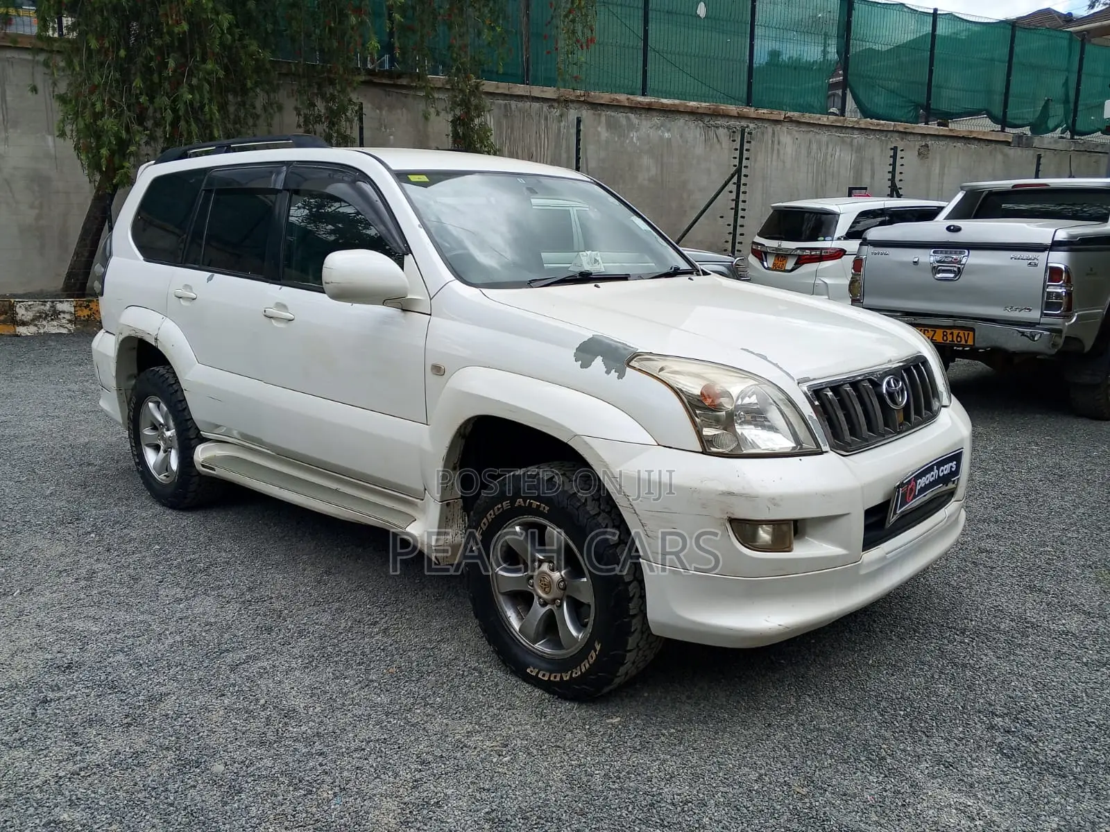 Toyota Land Cruiser Prado 2008 White