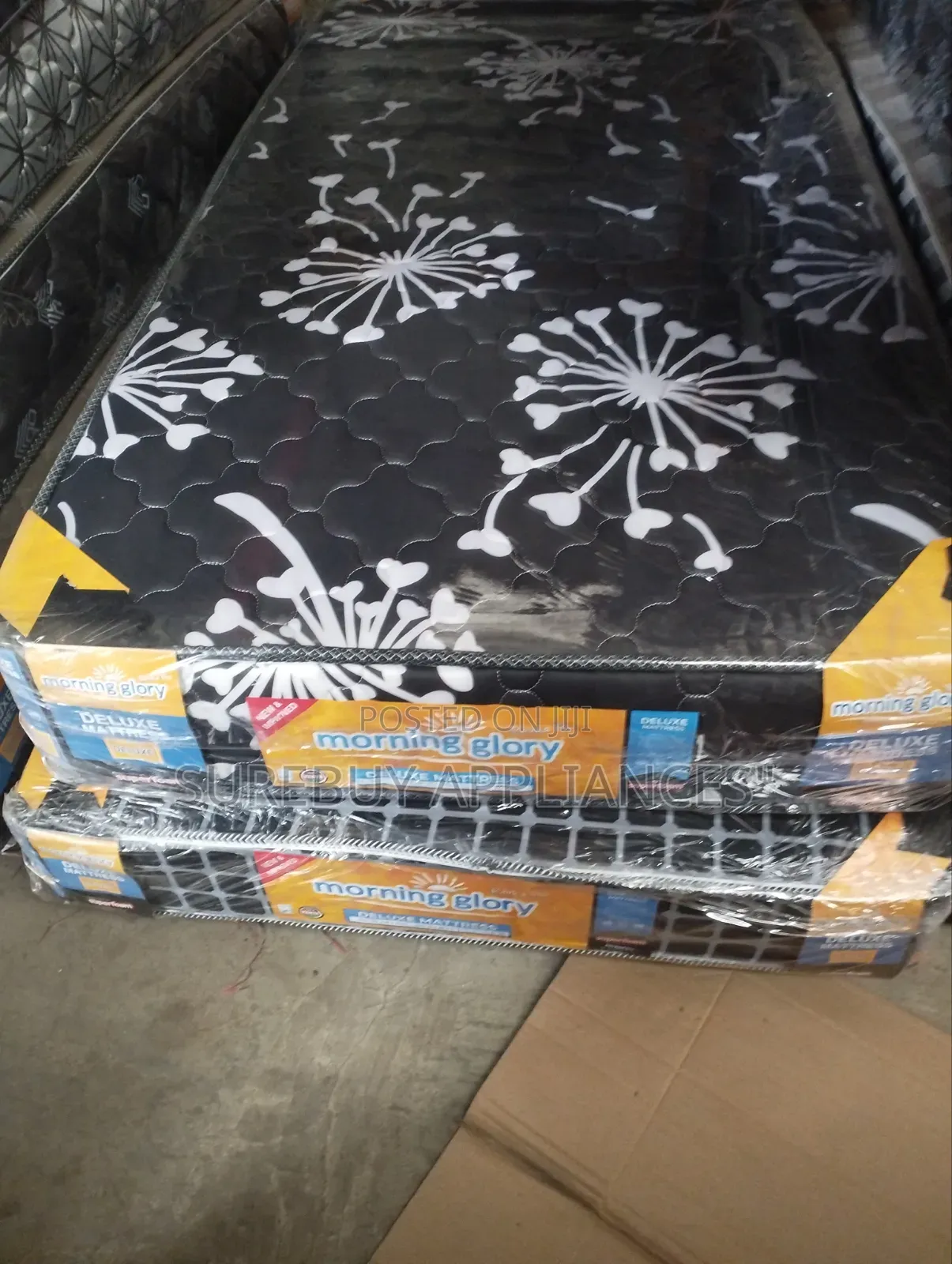 3 by 6 8 Inch Quilted Morning Glory Superfoam Mattress
