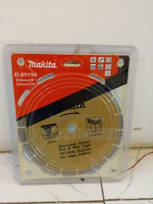 Makita 230mm Diamond Wheel Dry and Wet