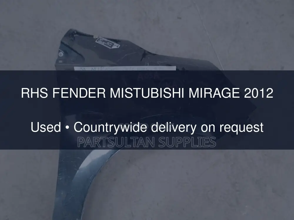 RHS Fender Mistubishi Mirage 2012