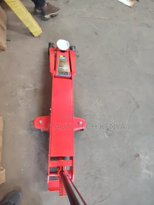 Long Pump Handle Heavy Duty 10tns Trolley Jack Machine Sunshine