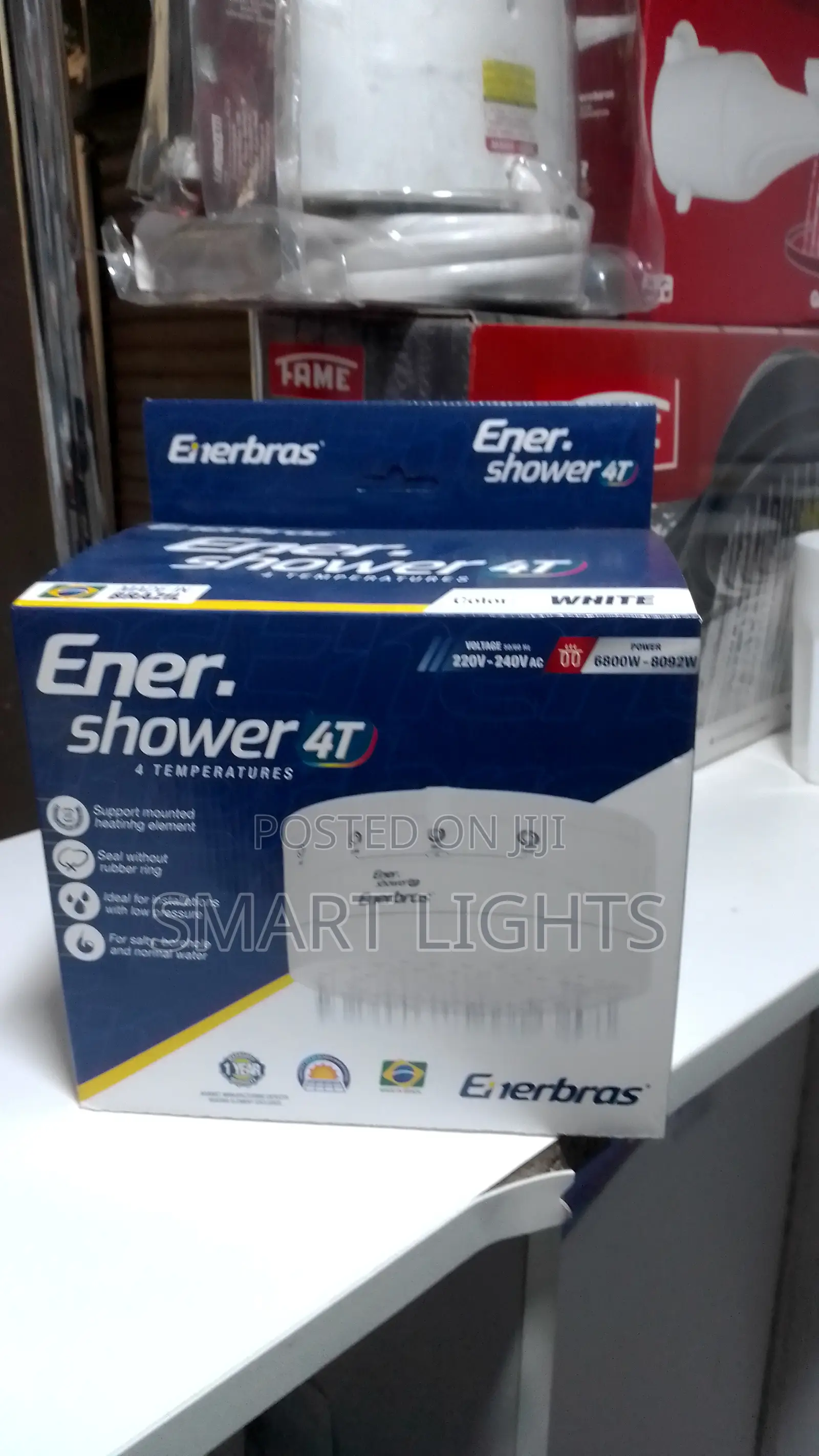 Enerbras Enershower 4T Instant Electric Shower Head ORIGINAL