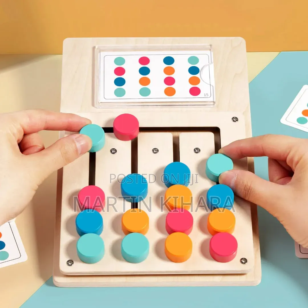 Montessori Kids Colors Matching Game for Creating Thinking