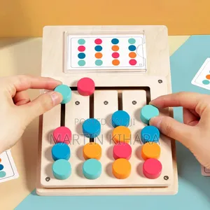 Montessori Kids Colors Matching Game for Creating Thinking