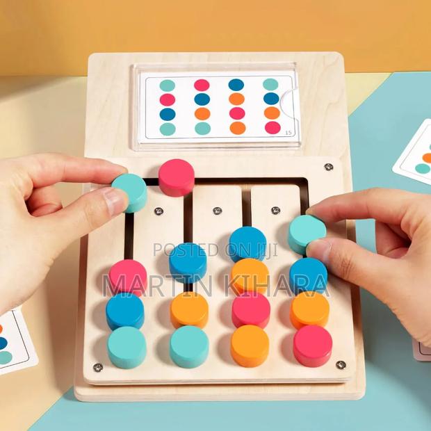 Montessori Kids Colors Matching Game for Creating Thinking - thumbnail 5