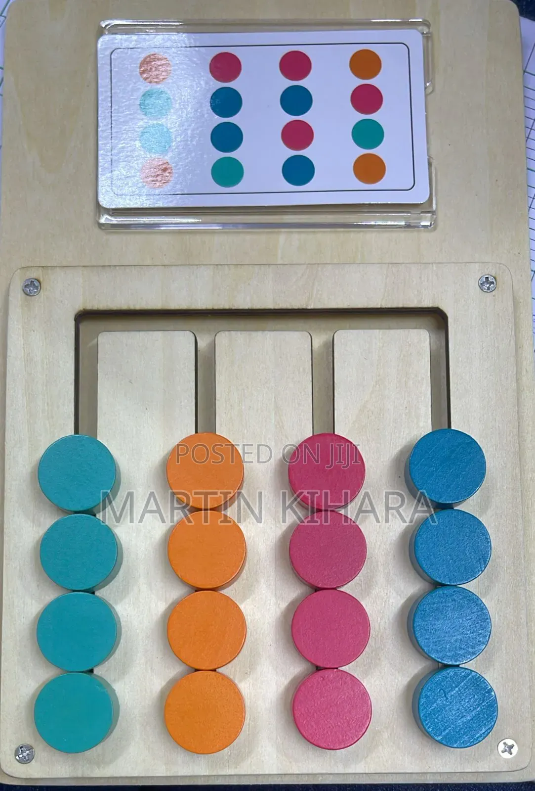 Montessori Kids Colors Matching Game for Creating Thinking