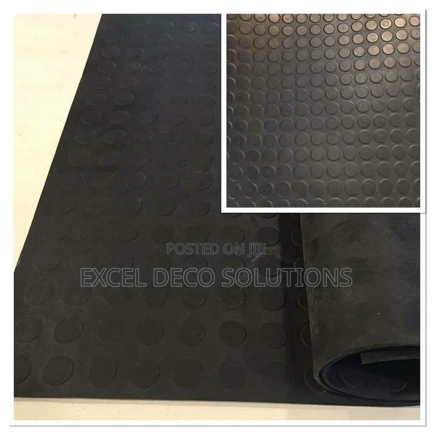 Shock-Absorbing 4mm Rubber Coin Sheet Roll – High Density (Per Meter)