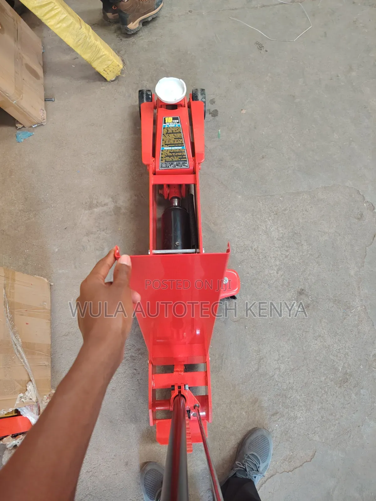 Easy Positioning Under Vehicle Truck Trolley Jack Machine Sunshine