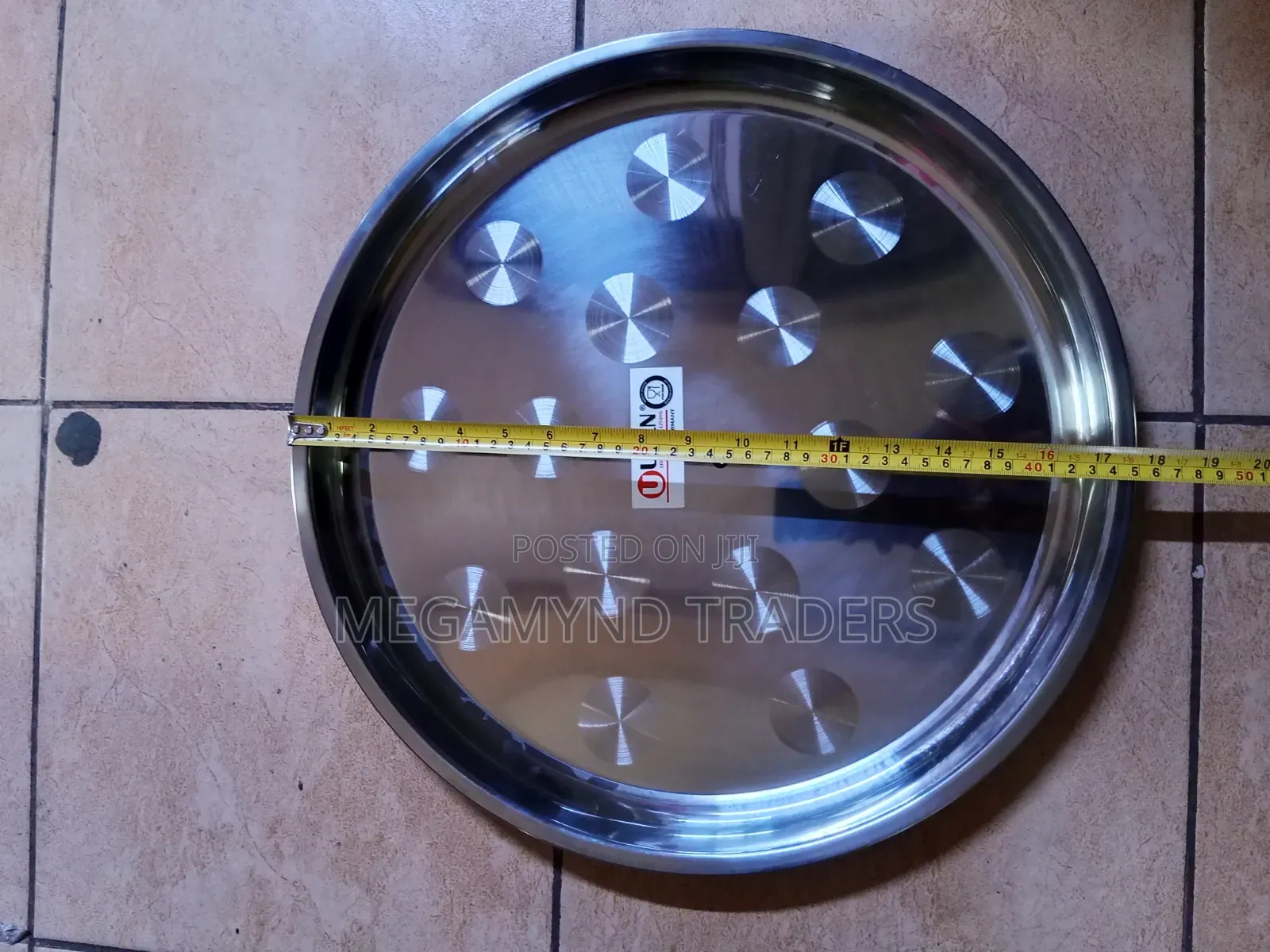 Stainless Steel Platter 45cm