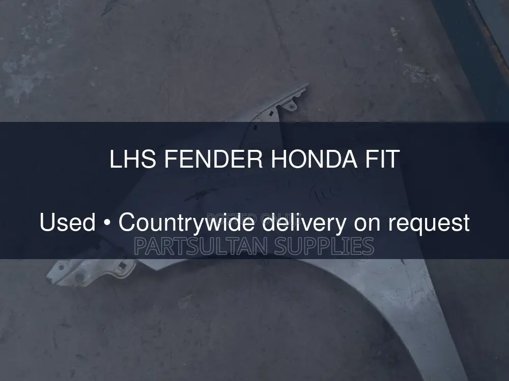 LHS Fender Honda Fit