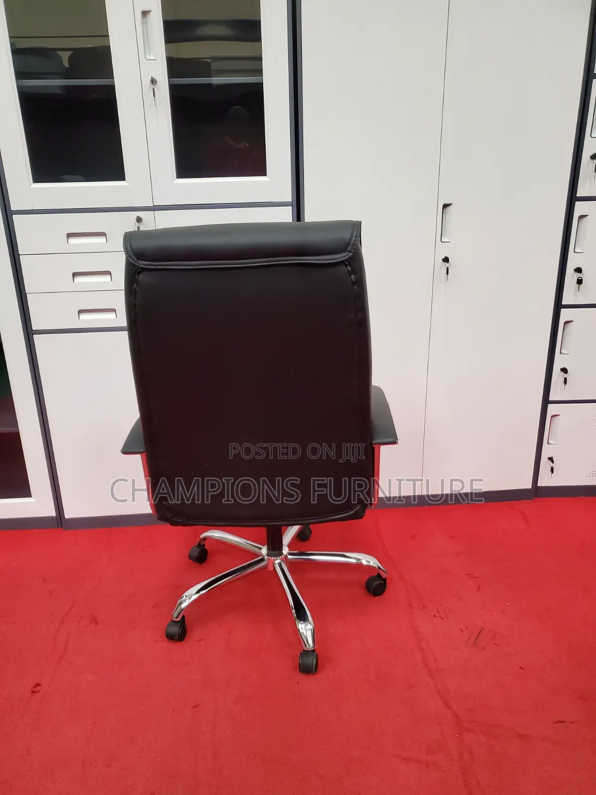 High Back Leather Executive Office Chair