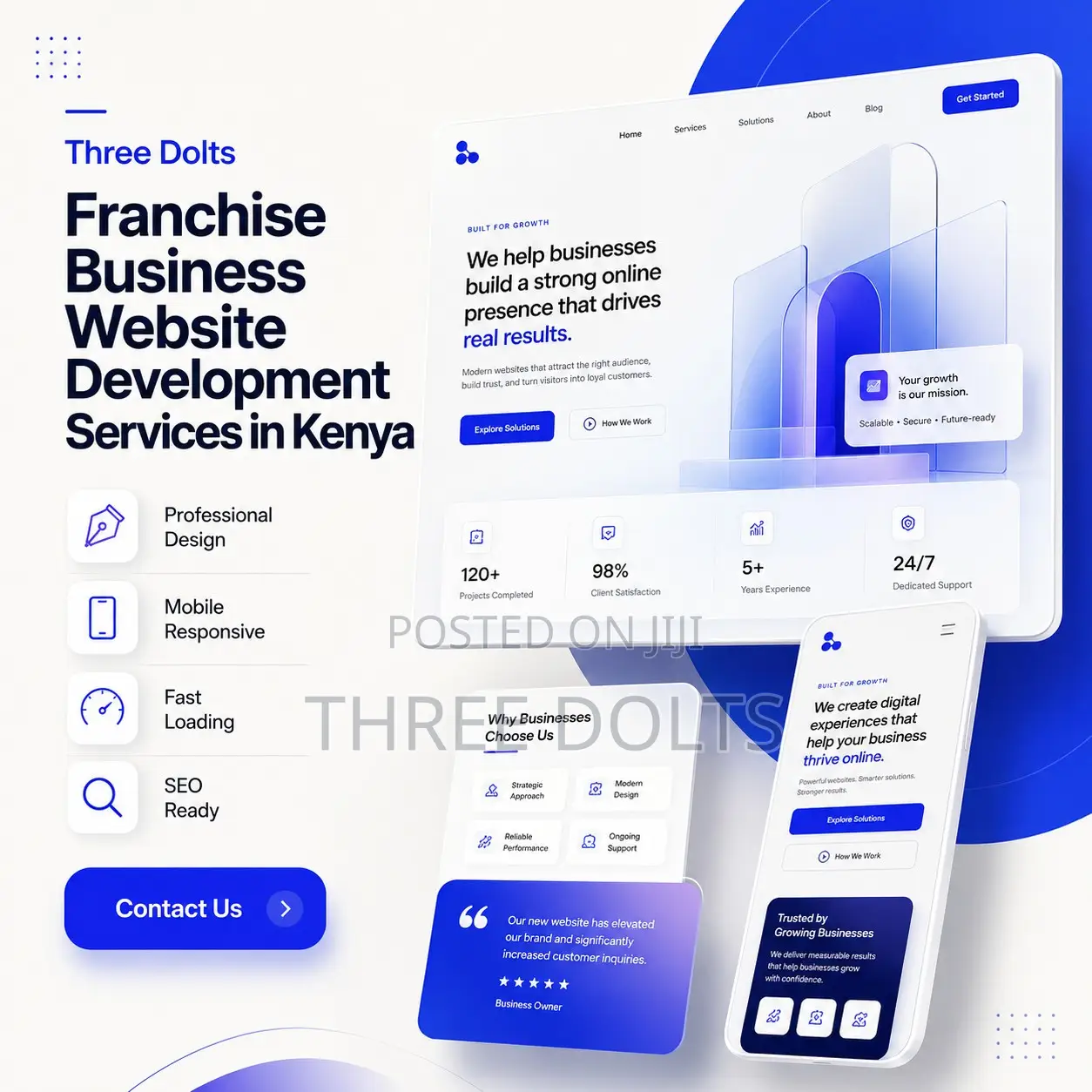 Franchise Business Website Development Services in Kenya