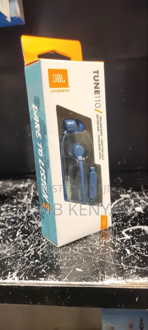 JBL Tune 110 3.5mm Earphones With Pure Bass
