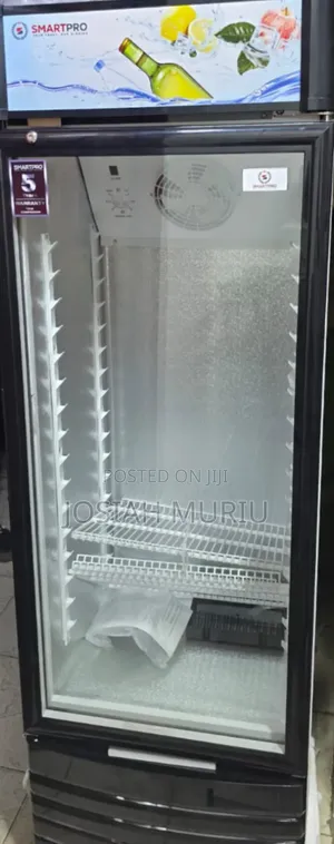 Smart Pro 209l Upright Display Fridge