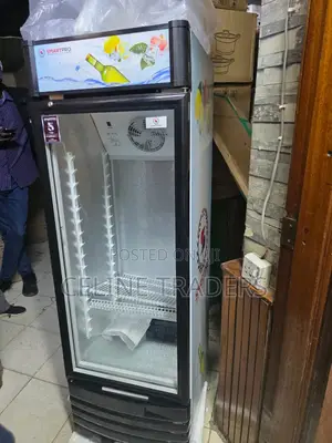 Smart Pro 209l Upright Display Fridge