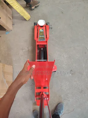 Controlled Raising Lowering Trolley Jack Truck Machine 10tns