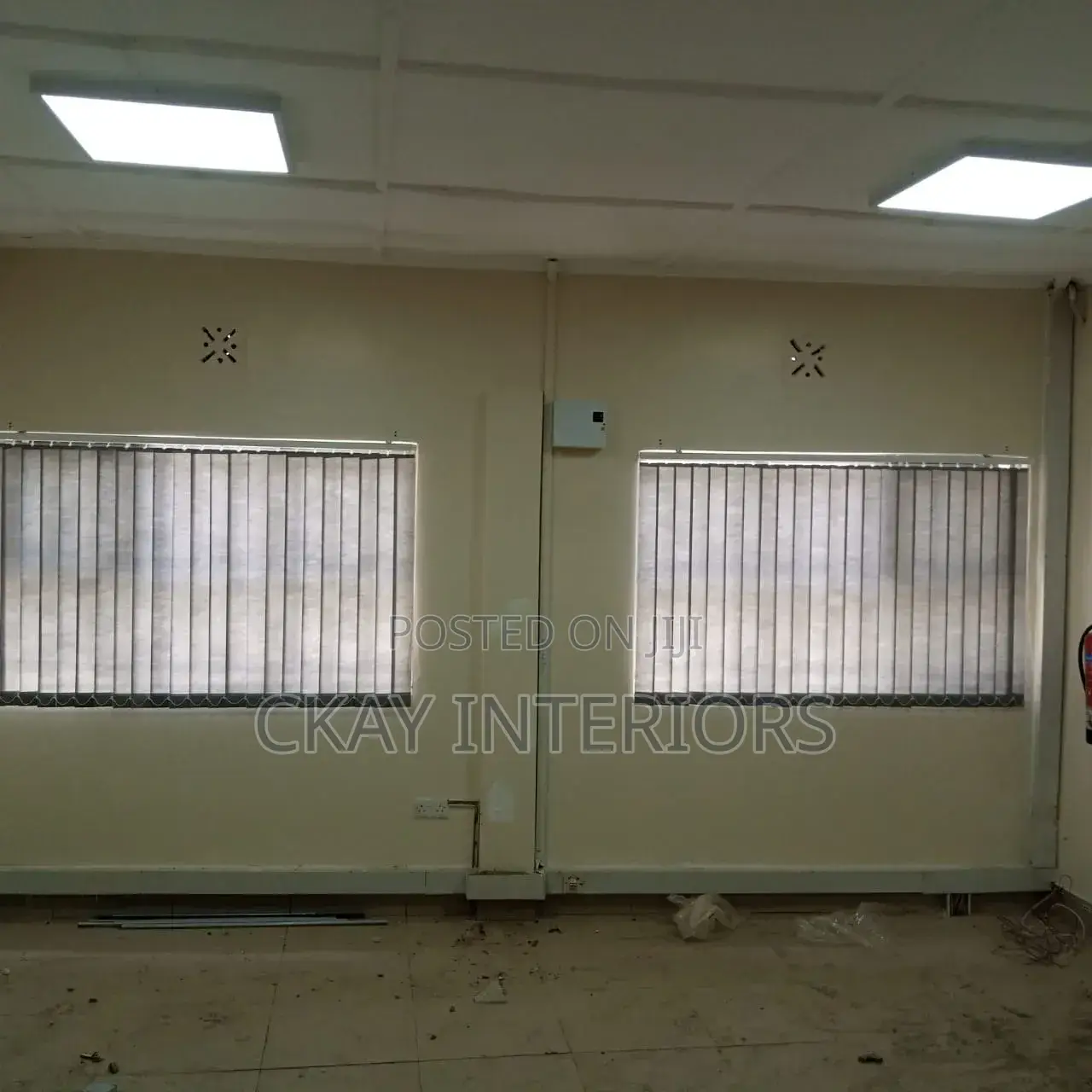 Light Grey Let in Light Your Way, Vertical Office Window Blinds