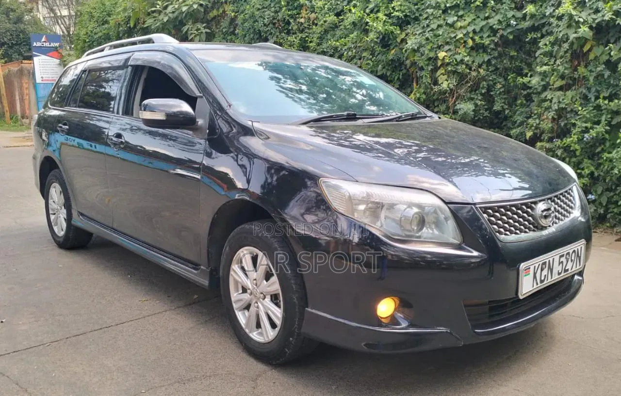 Toyota Corolla Fielder 2010 Black