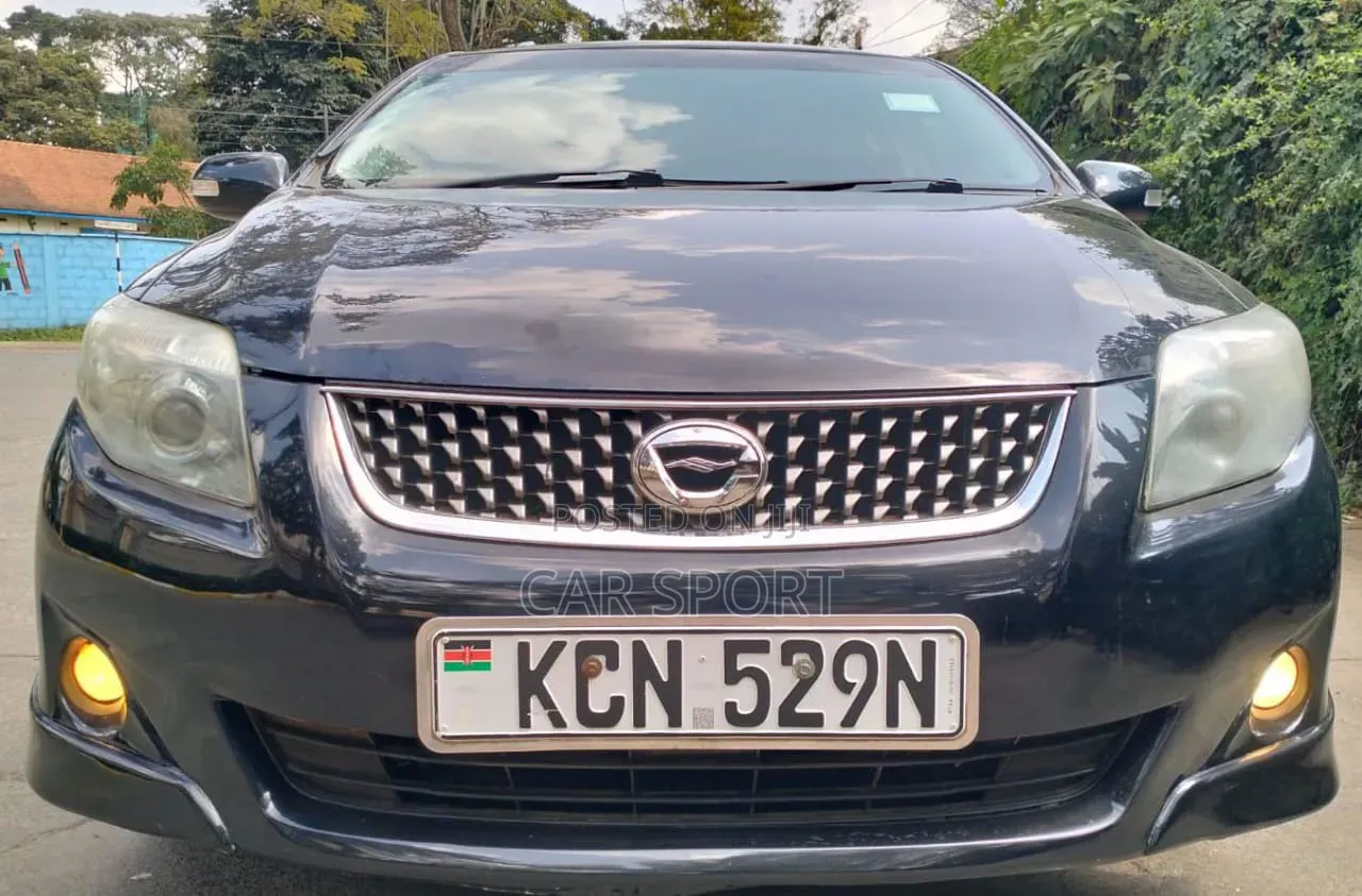 Toyota Corolla Fielder 2010 Black