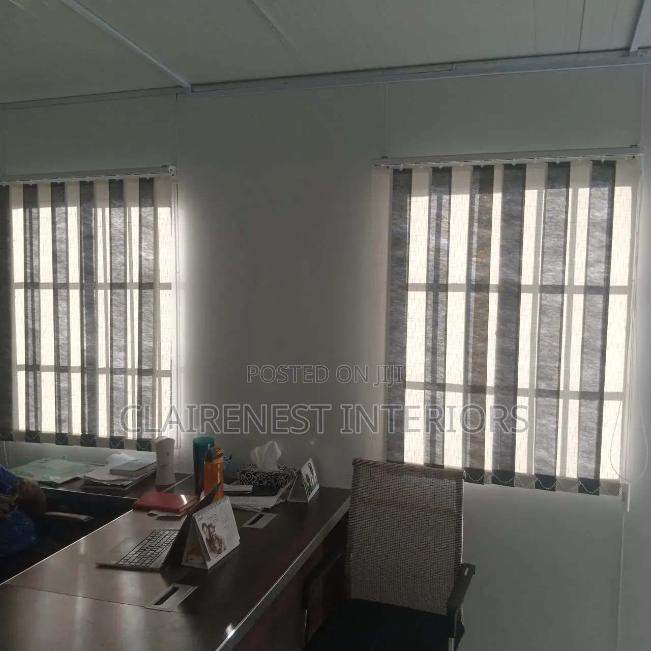 Made for Modern Spaces Vertical Office Window Blinds