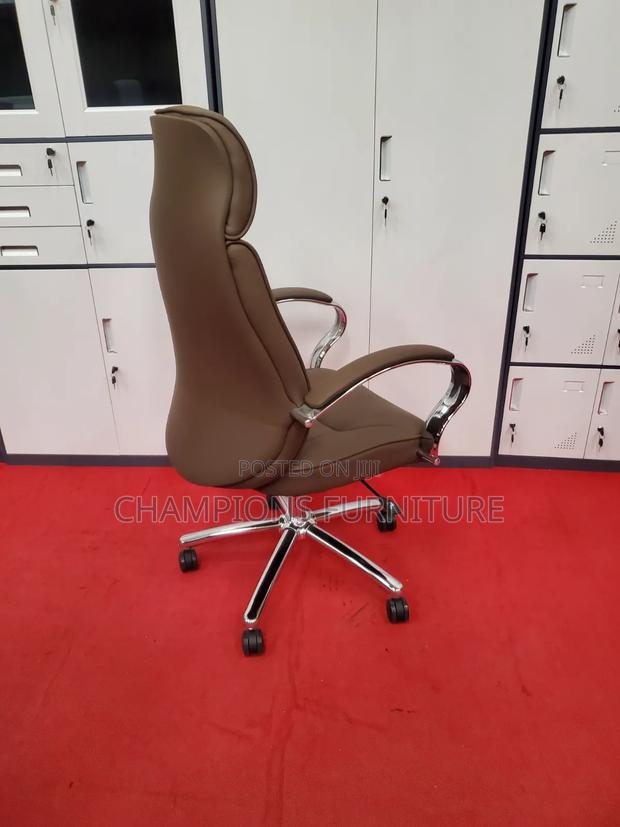 Brown Executive High Back Office Chair - thumbnail 3