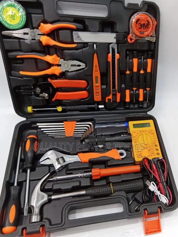39-Piece General Household and Electrician's Tool Set