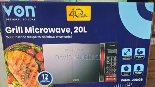Von Microwave 20L Digital Microwave - thumbnail 2