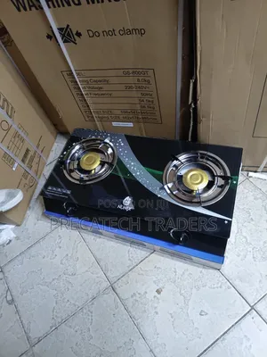 Nunix Tempered Glass Gas Stove – Double Burner