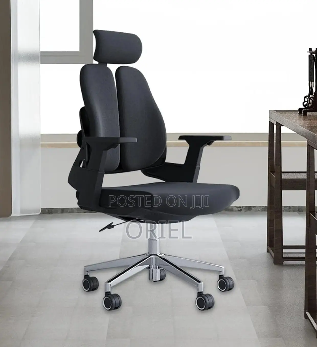 Office Chair : Lumbar Support Ergonomic Office Chair