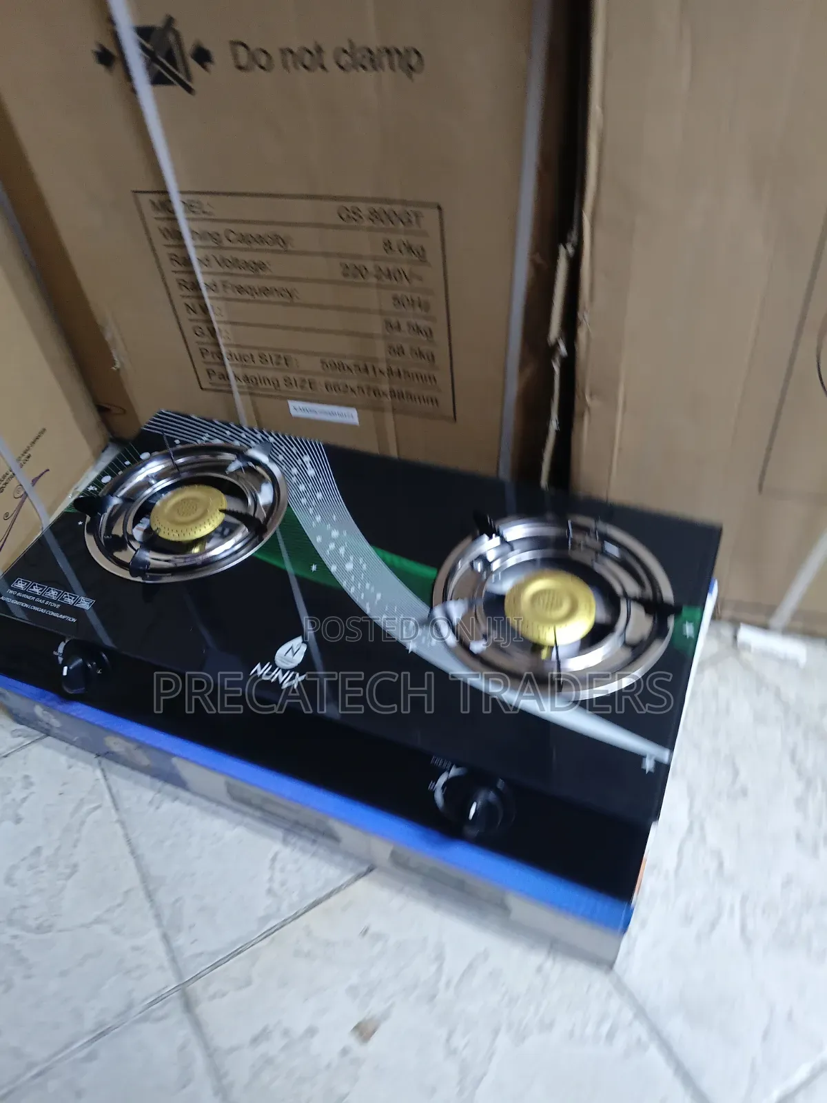 Nunix Glass Top Cooking Gas Stove