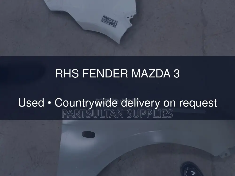 RHS Fender Mazda 3