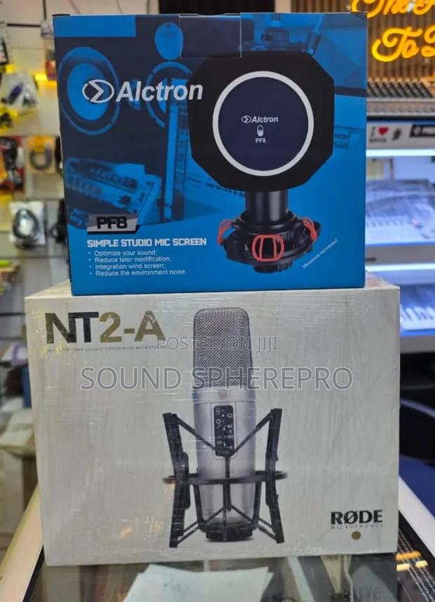 Rode NT2-A Condenser Microphone Plus Alctron Booth - main view
