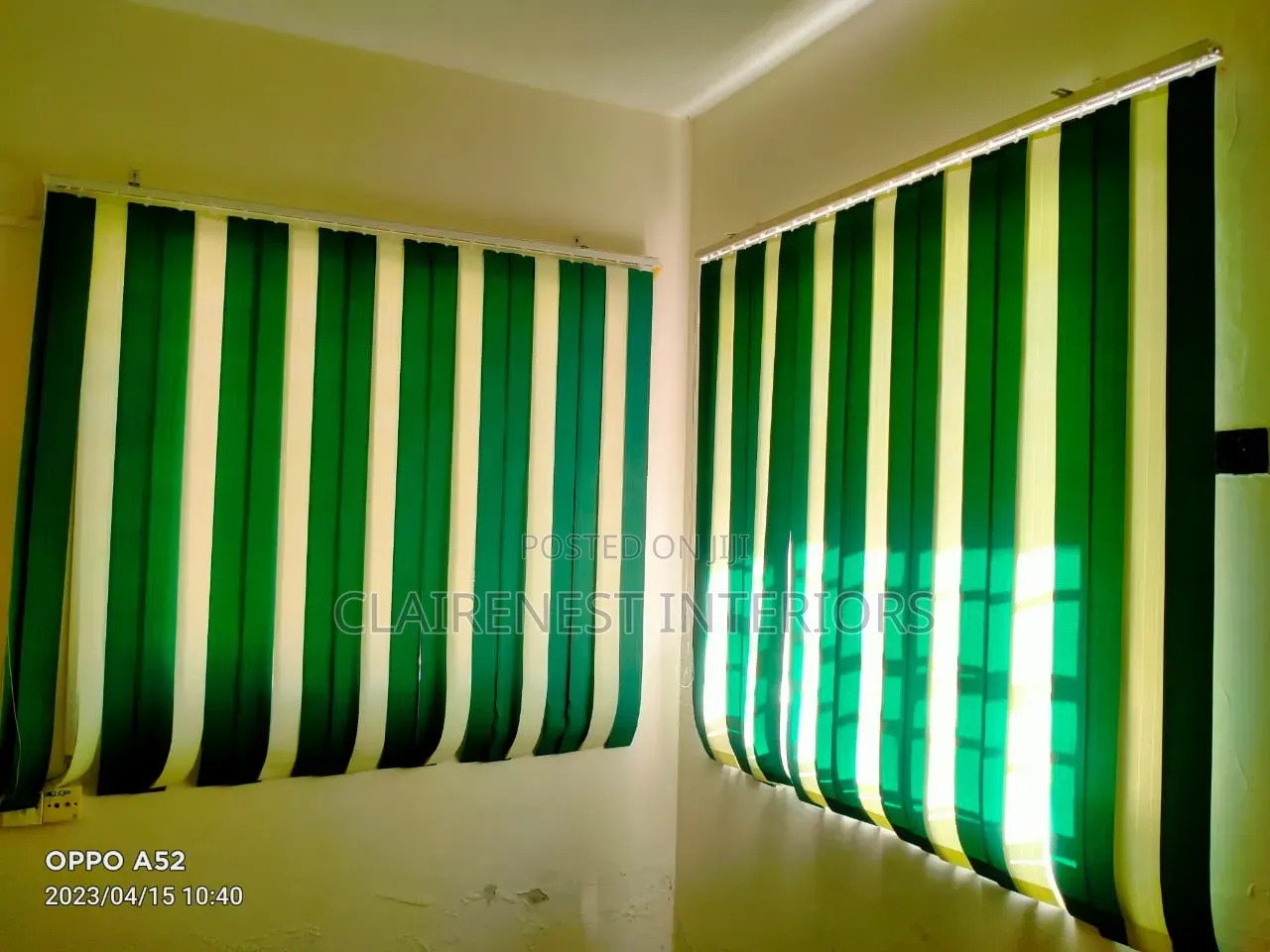 Smart Shades for Office Rooms Vertical Office Blinds