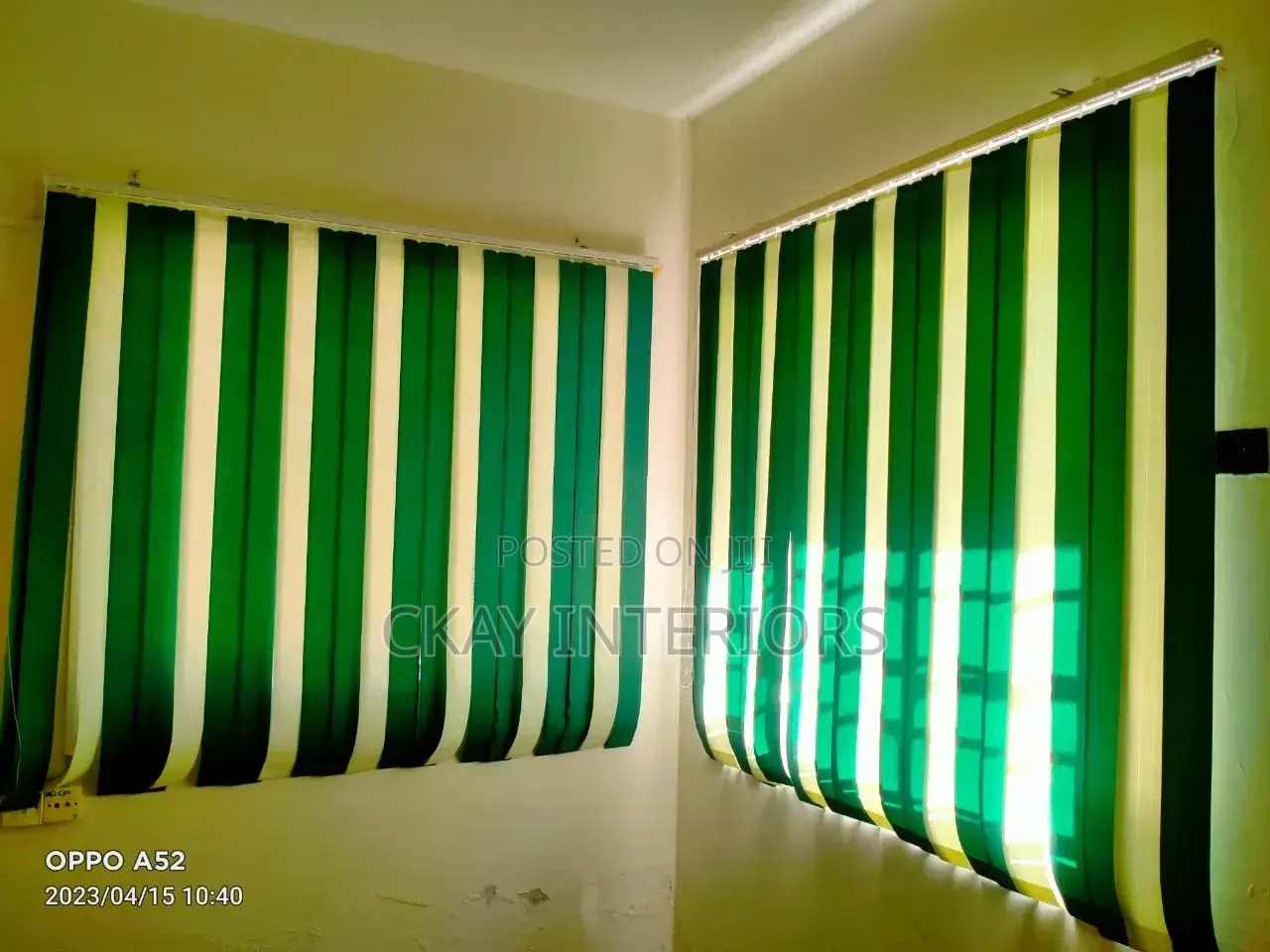 Smart Shades for Office Rooms Vertical Office Blinds