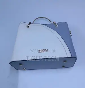 Blue/White Color Mini Tassel Crossbody Ladies Bag