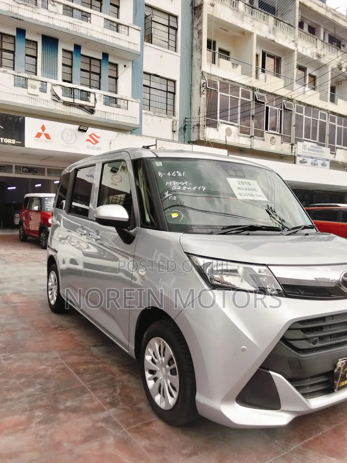 Toyota Tank 2019 Silver