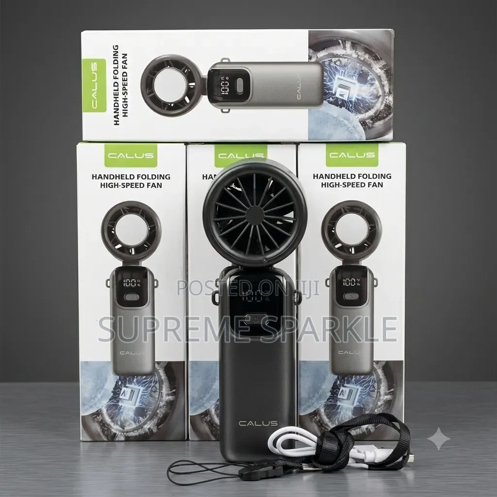 CALUS Rechargeable Handheld Folding Fan