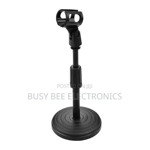 Mini Table Desk Microphone Stand Height Adjustable