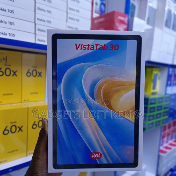 New Itel VistaTab 30S 128 GB Black - main view