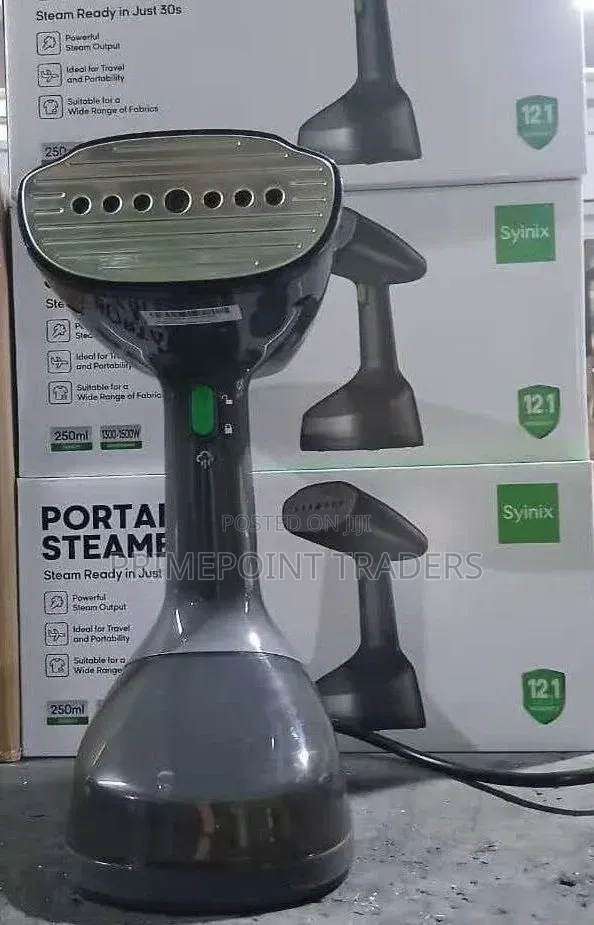 Syinix Garment Steamer,Fast 30-Second Heat-Up for Effortless Wrinkle