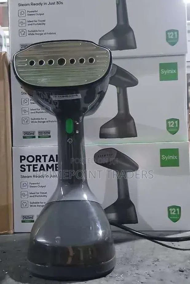 Syinix Garment Steamer,Fast 30-Second Heat-Up for Effortless Wrinkle