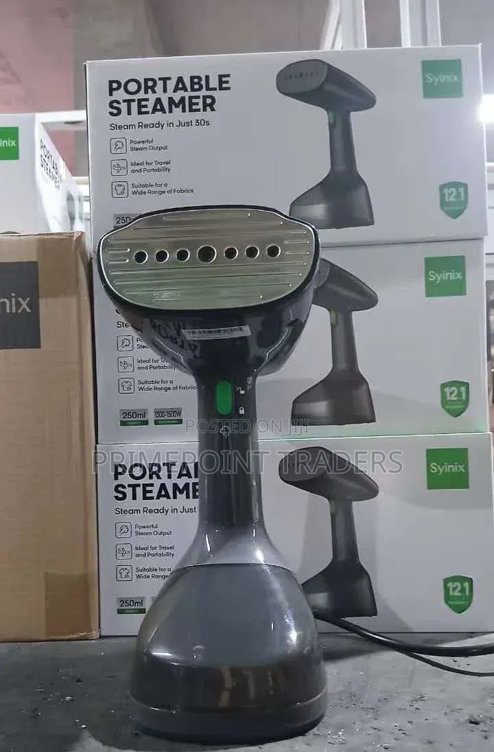 Syinix Garment Steamer,Safe on Delicate Fabrics With Vertical Horizo