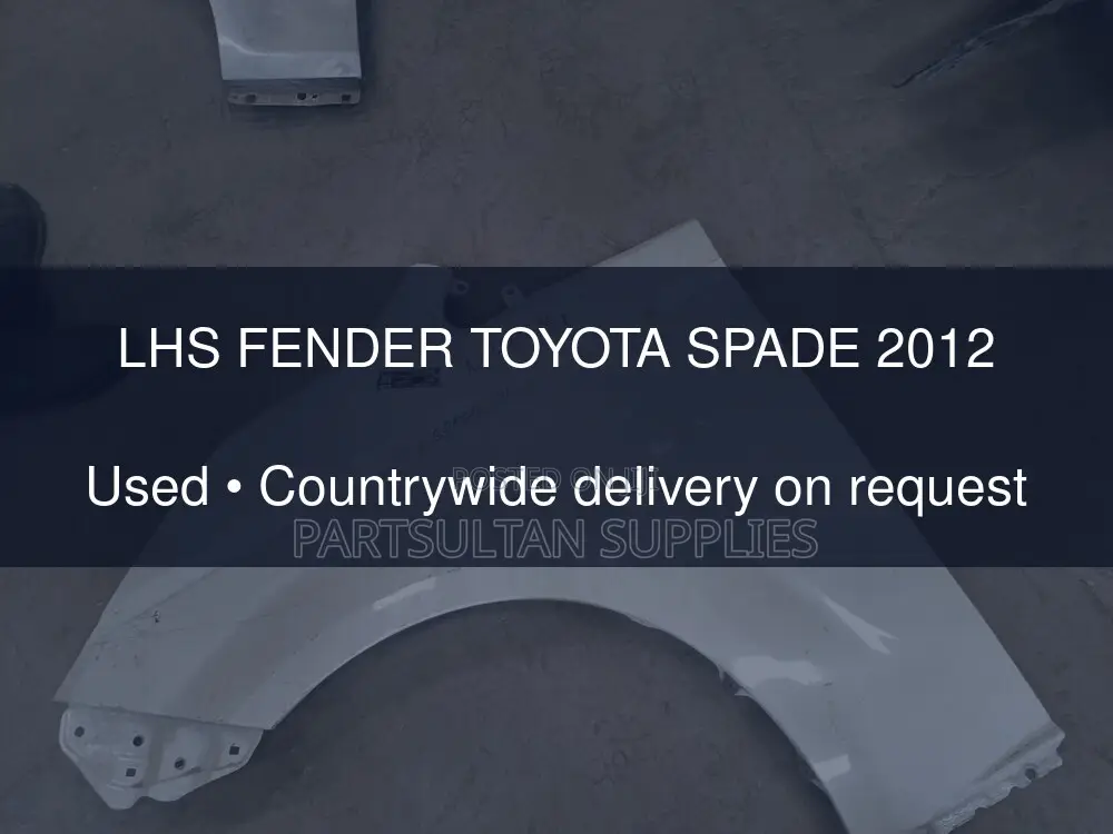 LHS Fender Toyota Spade 2012