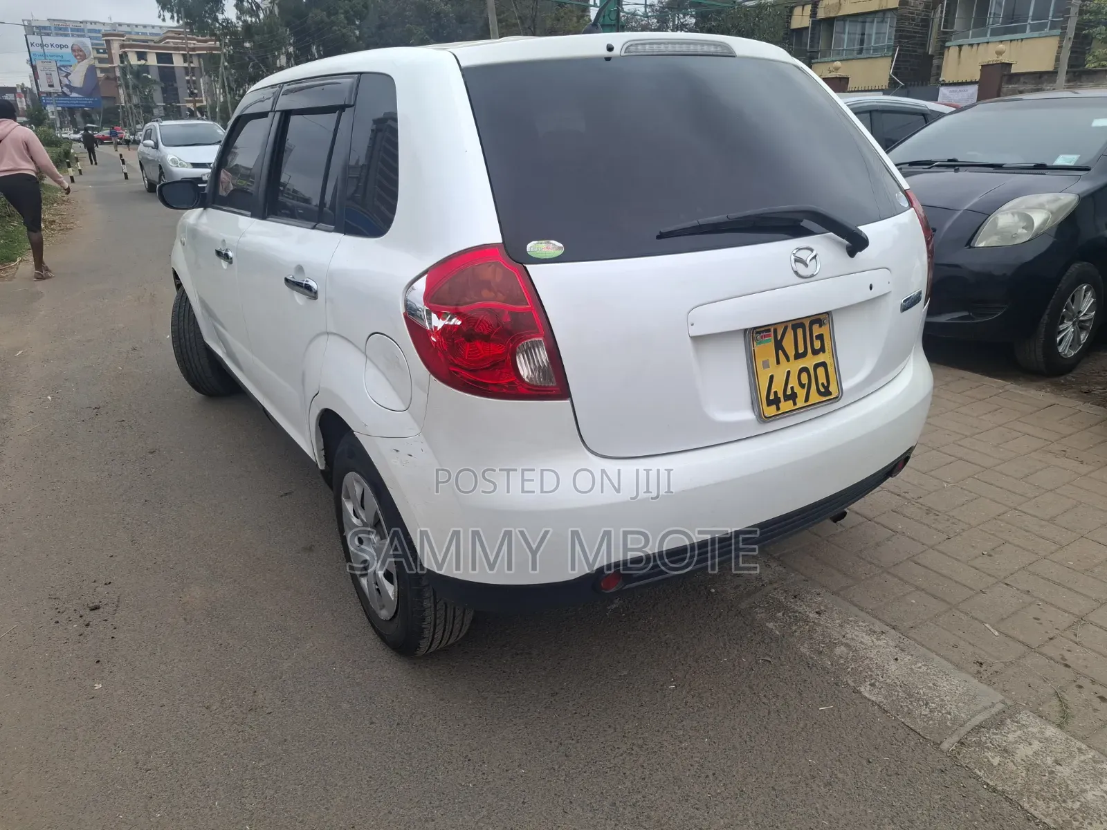 Mazda Verisa 2014 White