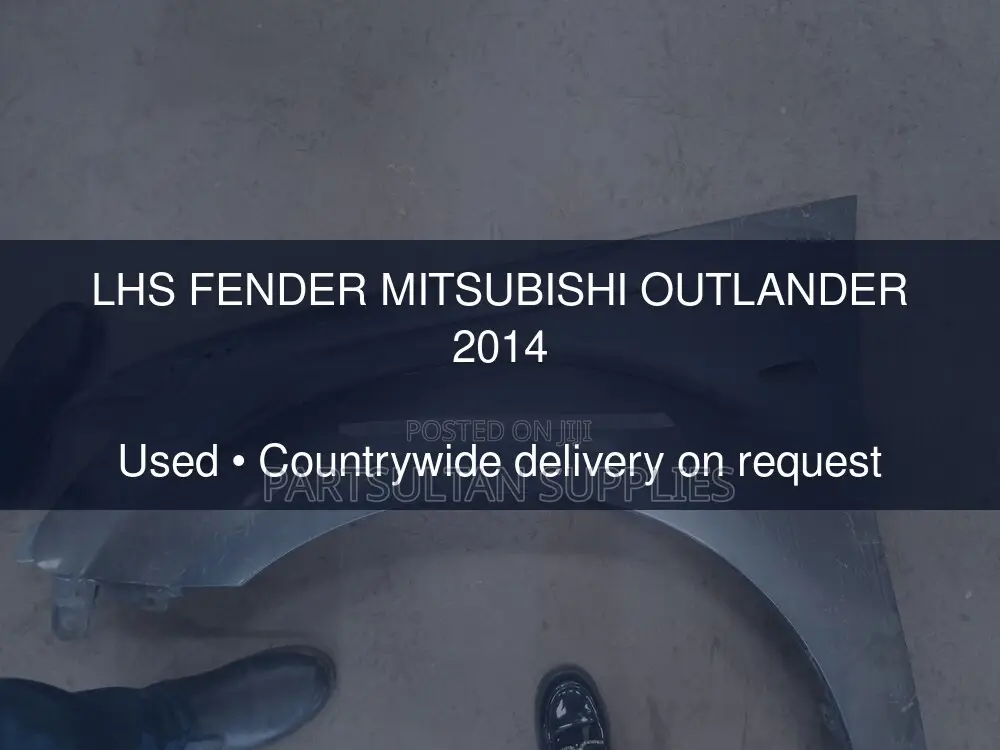 LHS Fender Mitsubishi Outlander 2014