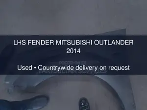 LHS Fender Mitsubishi Outlander 2014