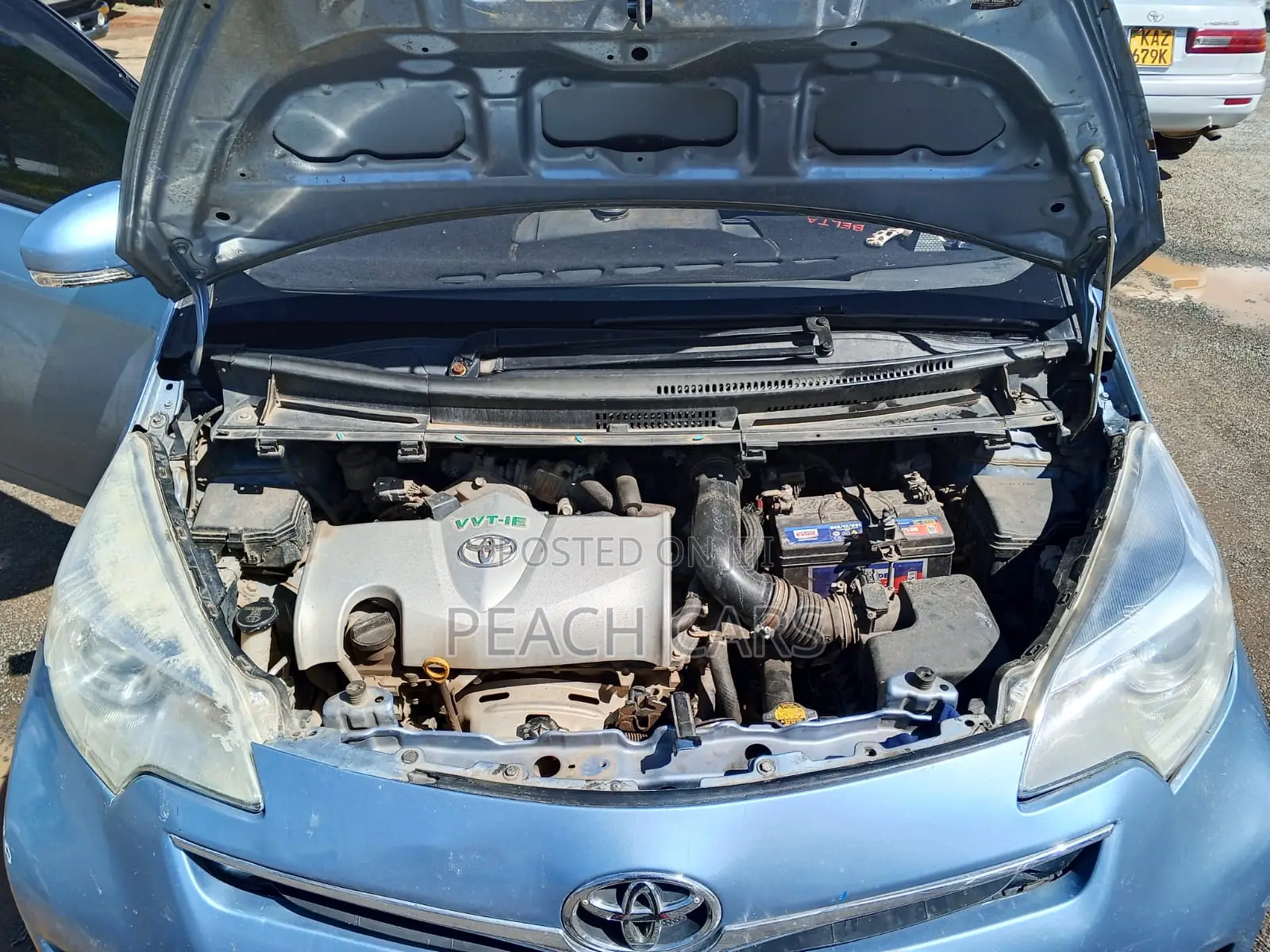 Toyota Ractis 2014 Blue