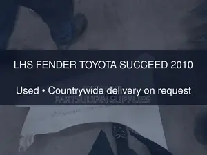 LHS Fender Toyota Succeed 2010